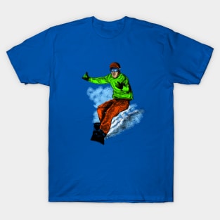 Snowboarding T-Shirt